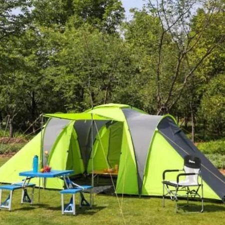 Tente 3 Chambres, Petit Camping Familial Vue Mer Plestin-les-Grèves Exteriör bild