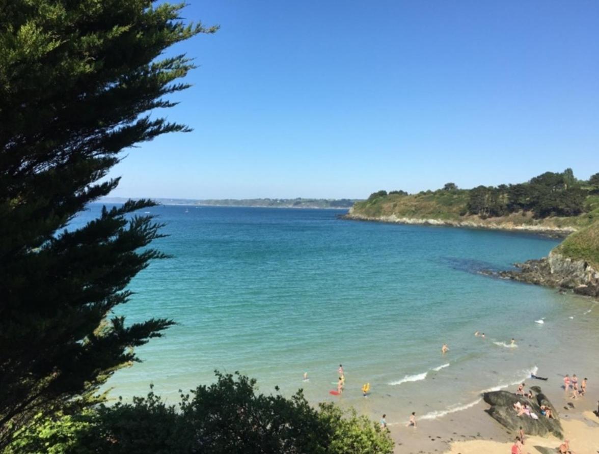 Tente 3 Chambres, Petit Camping Familial Vue Mer Plestin-les-Grèves Exteriör bild