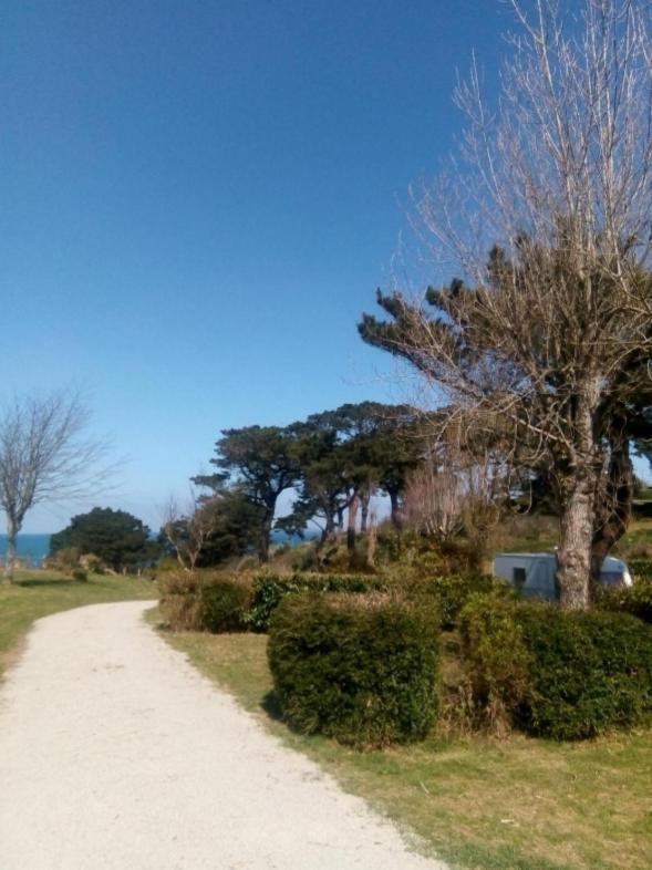 Tente 3 Chambres, Petit Camping Familial Vue Mer Plestin-les-Grèves Exteriör bild