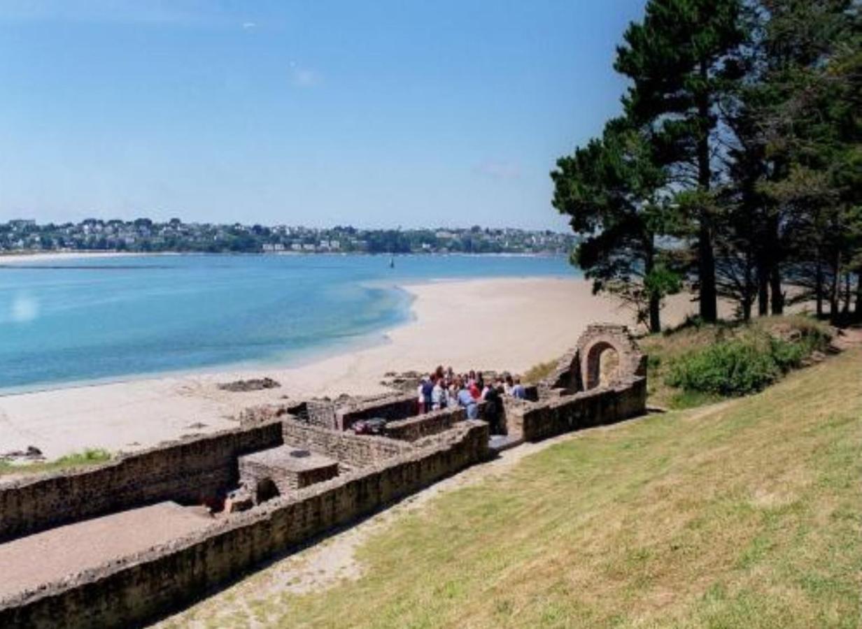 Tente 3 Chambres, Petit Camping Familial Vue Mer Plestin-les-Grèves Exteriör bild